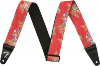 Fender Hawaiian Strap Red Floral